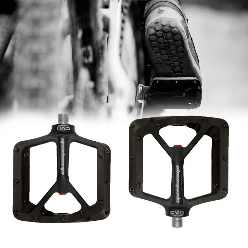 Широкая и большая педаль для горного велосипеда, прочная Удобная высокая интенсивность, снижение скорости, большая плоская панель, надежная