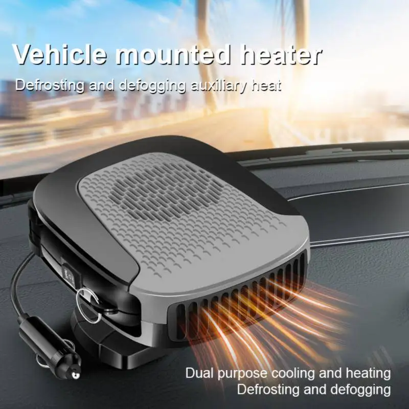 Vehicle Heater 12v24v Hot Air Fan Car Heater Defroster 2 in 1Portable Glass Demister Heating Windshield Winter Car Accesories
Vehicle Heater 12v24v Hot Air Fan Car Heater Defroster 2 in 1Portable Glass Demister Heating Windshield Winter Car Accesories