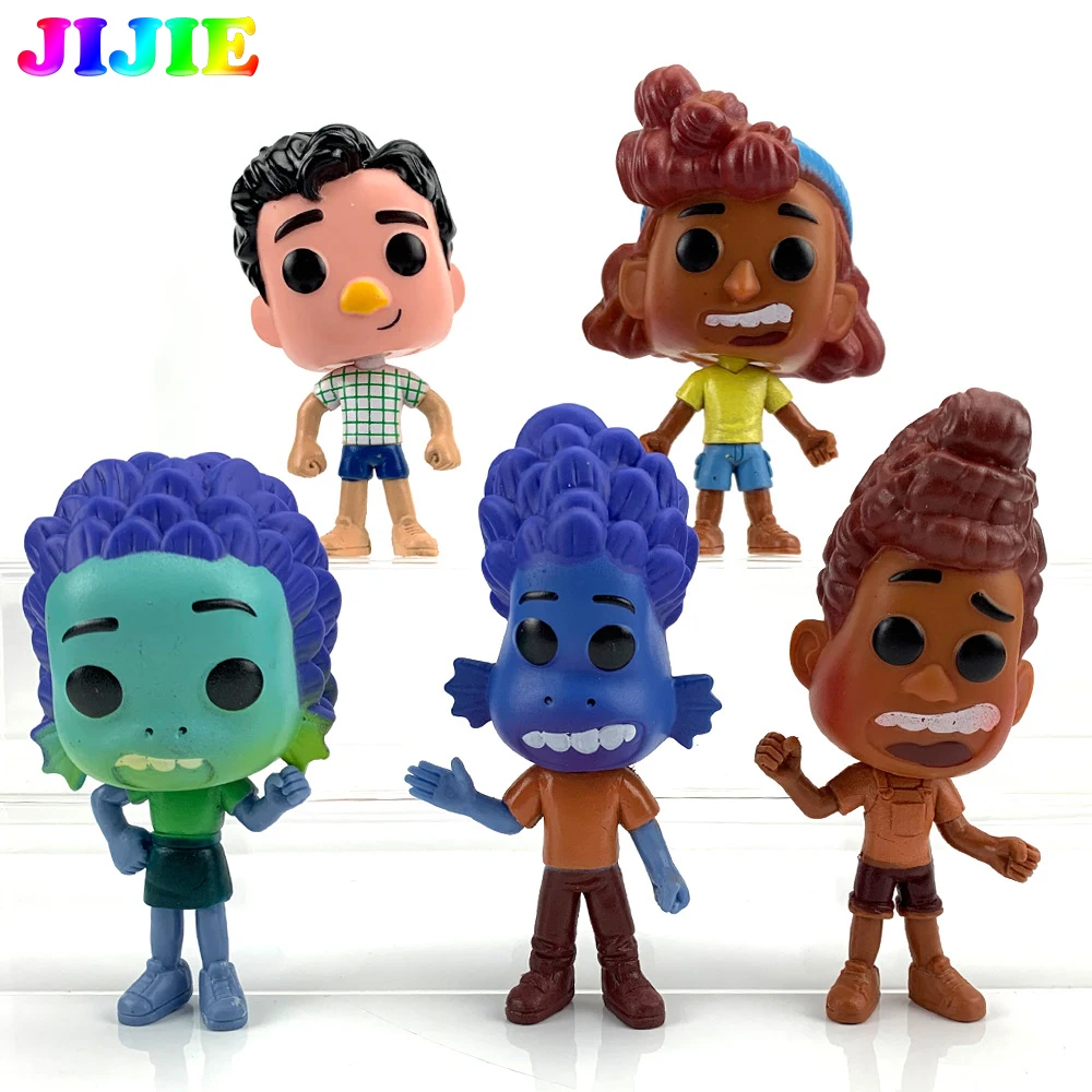 5pcs/Set Luca Alberto Giulia Sea Monsters Action Anime Decor Figure Model Toy Children Kid Anime Figure Doll Birthday Gift 10cm
5pcs/Set Luca Alberto Giulia Sea Monsters Action Anime Decor Figure Model Toy Children Kid Anime Figure Doll Birthday Gift 10cm