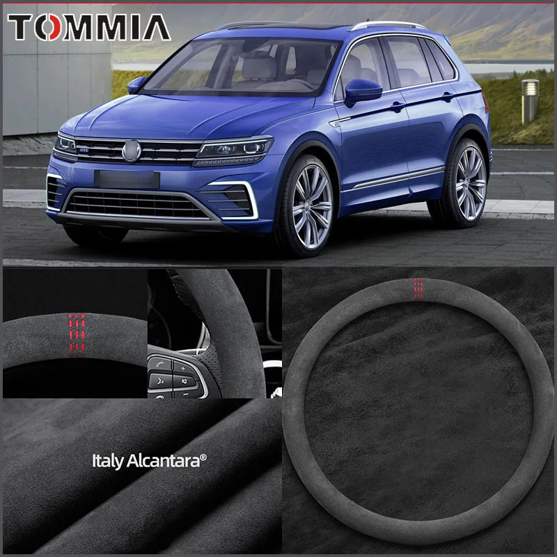 Car Interior Protection Case All Seasons Anti-skid 15" Black Suede Steering Wheel Cover For Volkswagen Tiguan
Car Interior Protection Case All Seasons Anti-skid 15" Black Suede Steering Wheel Cover For Volkswagen Tiguan