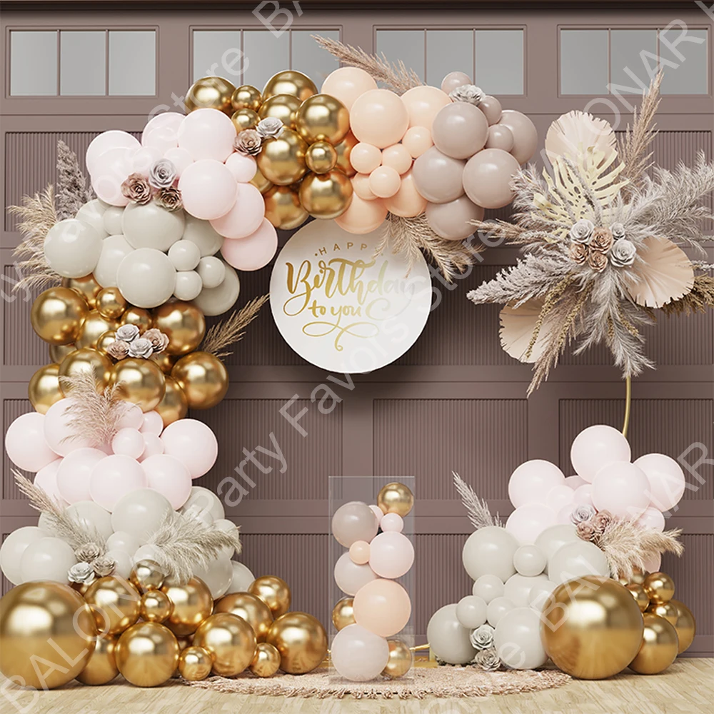 1set Sand White gold Balloons Garland Arch Kit Garden Home Decorations Baby Shower Wedding Happy Birthday Party Supplies
1set Sand White gold Balloons Garland Arch Kit Garden Home Decorations Baby Shower Wedding Happy Birthday Party Supplies