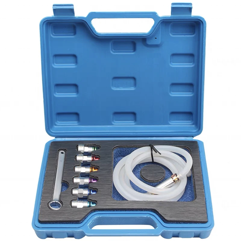 8Pcs/Set Brake Wheel Cylinder Screw Oil Drain Socket Wrench Brake System Exhaust Wrench Oil Drain Exhaust Wrench
8Pcs/Set Brake Wheel Cylinder Screw Oil Drain Socket Wrench Brake System Exhaust Wrench Oil Drain Exhaust Wrench