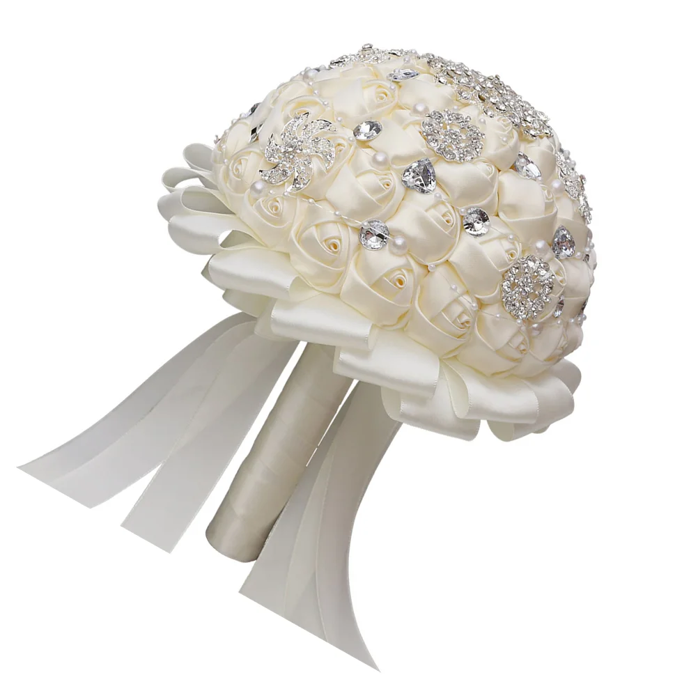 Wedding Hand Holding Flower Rhinestone Artificial Flowers Toss Bouquet Ribbon Tassel for Wedding Bride Bridesmaid Church Party
Wedding Hand Holding Flower Rhinestone Artificial Flowers Toss Bouquet Ribbon Tassel for Wedding Bride Bridesmaid Church Party