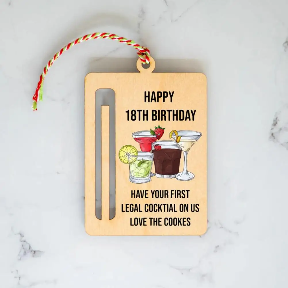 Colorful Rope Money Clip Cheers to 18 Years Unique Money Clip for Milestone Birthday Beer Wine Print on Solid Wood Cash for Men
Colorful Rope Money Clip Cheers to 18 Years Unique Money Clip for Milestone Birthday Beer Wine Print on Solid Wood Cash for Men