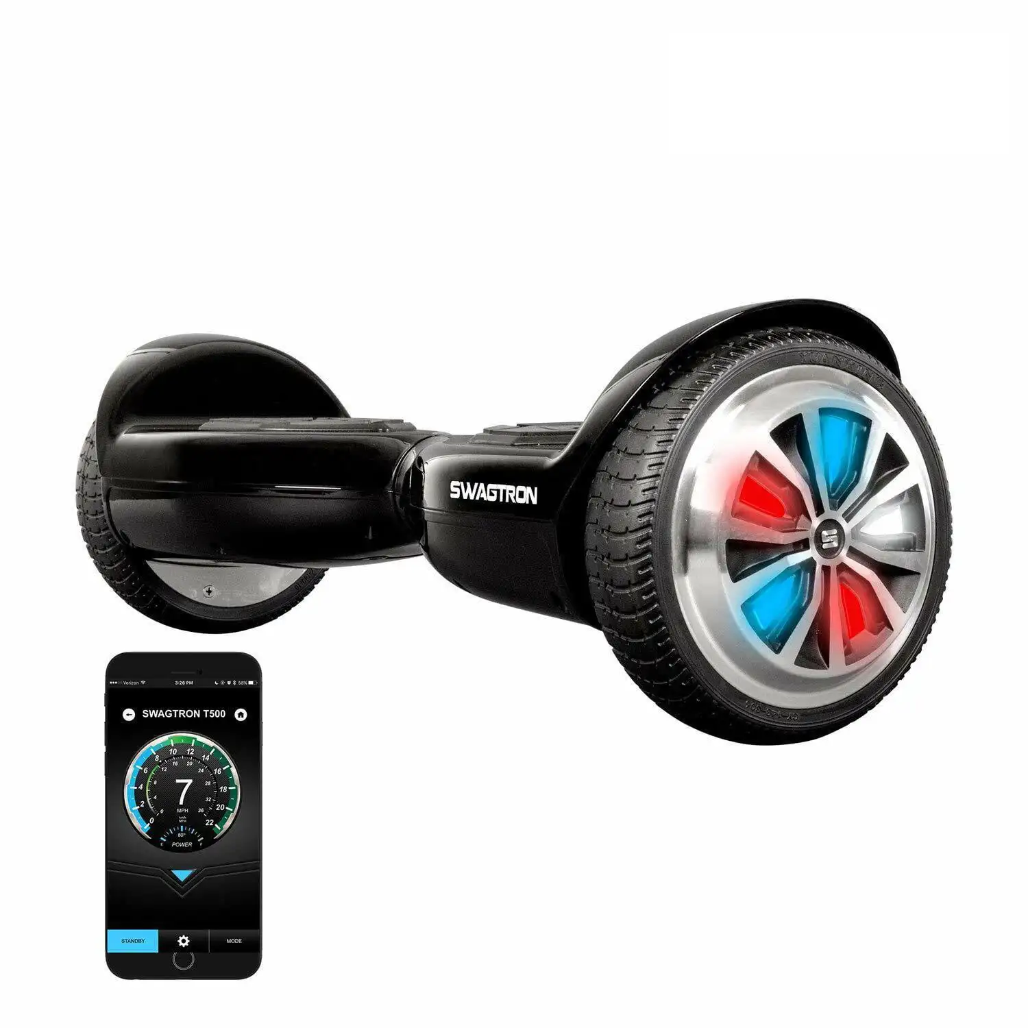 T500 детский Bluetooth Hoverboard светодиодный самобалансирующийся Hoover (Recertified)
T500 детский Bluetooth Hoverboard светодиодный самобалансирующийся Hoover (Recertified)