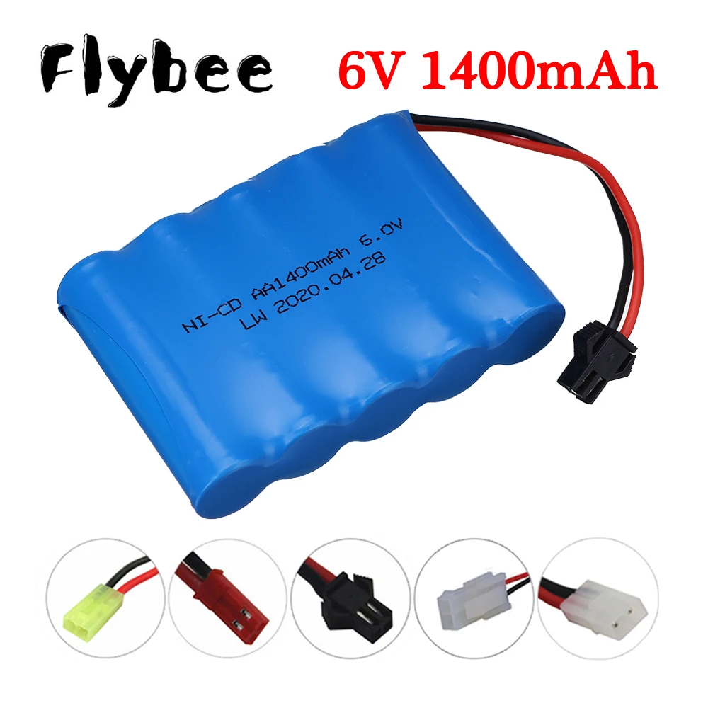 6v 1400mah NiCD Battery For Rc toys Cars Tanks Truck Robot Boats Guns battery spare parts 6v AA Battery SM/JST/EL-2P/Tamiya plug
6v 1400mah NiCD Battery For Rc toys Cars Tanks Truck Robot Boats Guns battery spare parts 6v AA Battery SM/JST/EL-2P/Tamiya plug
