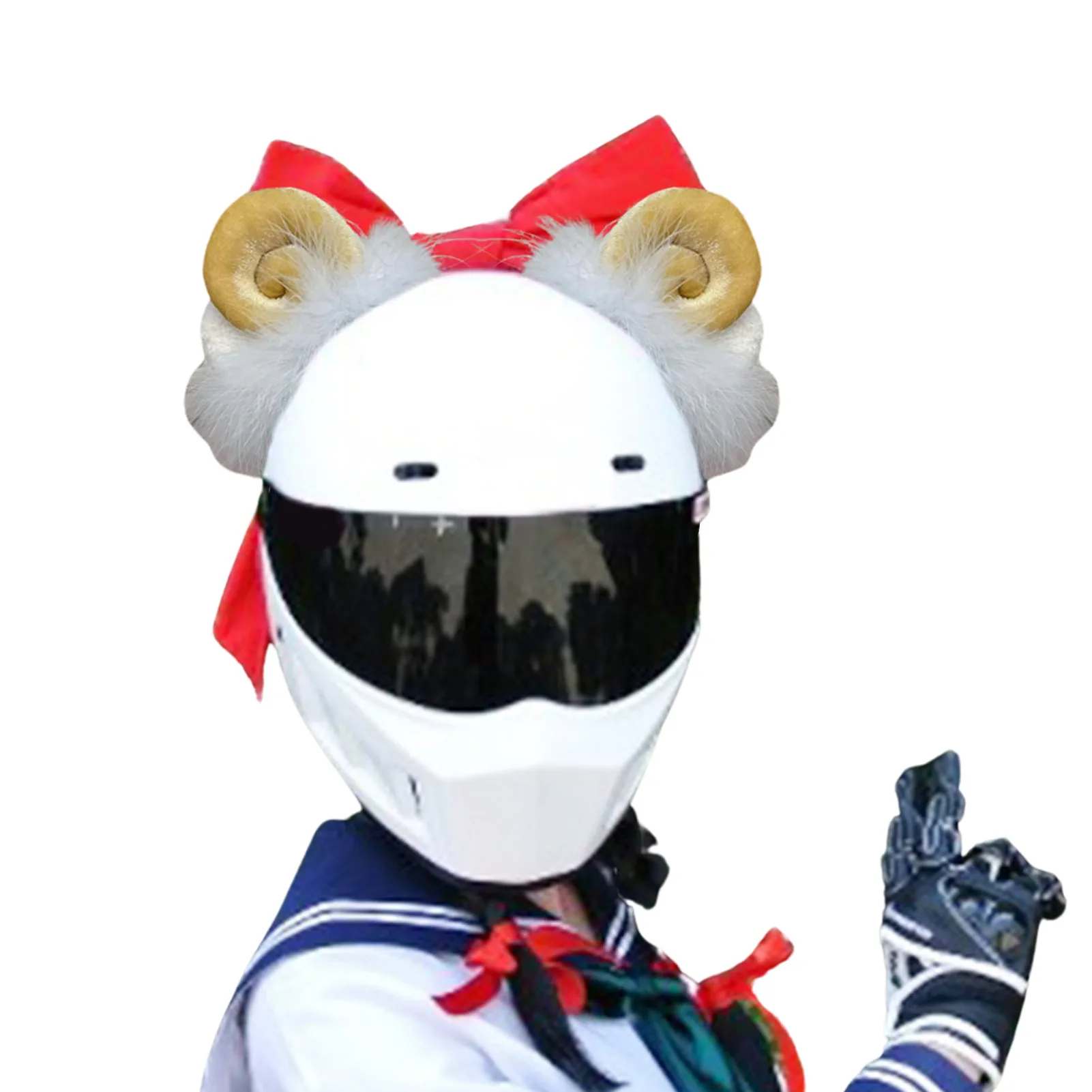 Cute Helmet Ear Motorcycle Headgear Universal Helmet Bunny Ears Sticker Decoration Accessories for Bicycle Motorcycle
Cute Helmet Ear Motorcycle Headgear Universal Helmet Bunny Ears Sticker Decoration Accessories for Bicycle Motorcycle