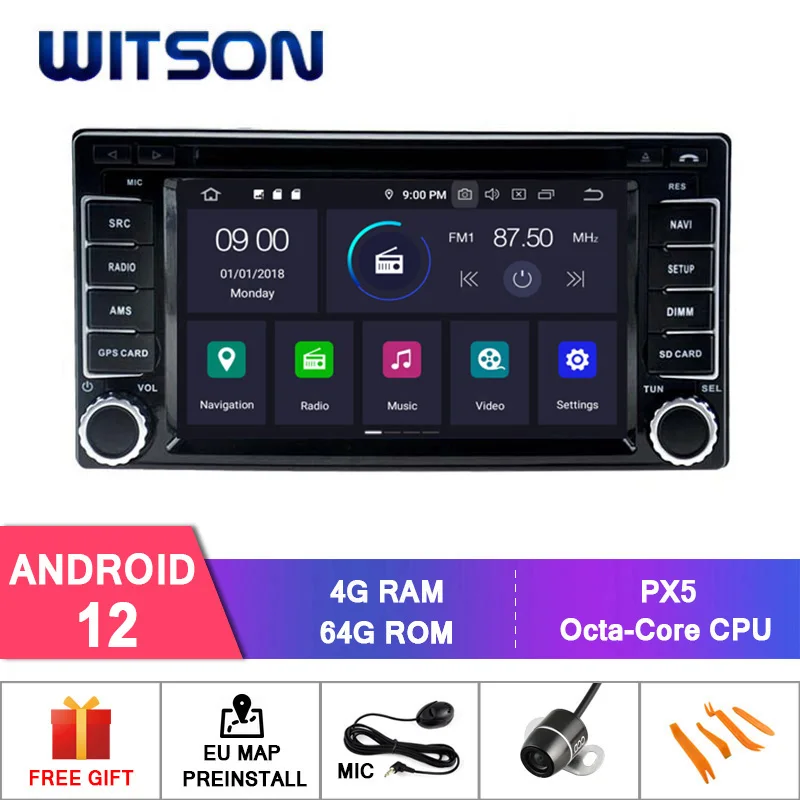 WITSON Android 12 Car Radio for SUBARU Forester Impreze 2008-2011 Auto Multimedia Stereo Carplay GPS Vehicle Head Unit
WITSON Android 12 Car Radio for SUBARU Forester Impreze 2008-2011 Auto Multimedia Stereo Carplay GPS Vehicle Head Unit