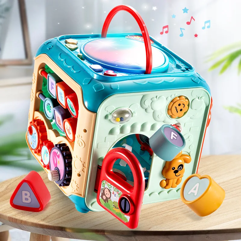 Обучающие игрушки 0-3 лет, ручной барабан для мальчиков 2-5-8 месяцев, раннее образование, многосторонний Музыкальный барабан для девочек одно...
Обучающие игрушки 0-3 лет, ручной барабан для мальчиков 2-5-8 месяцев, раннее образование, многосторонний Музыкальный барабан для девочек одно...