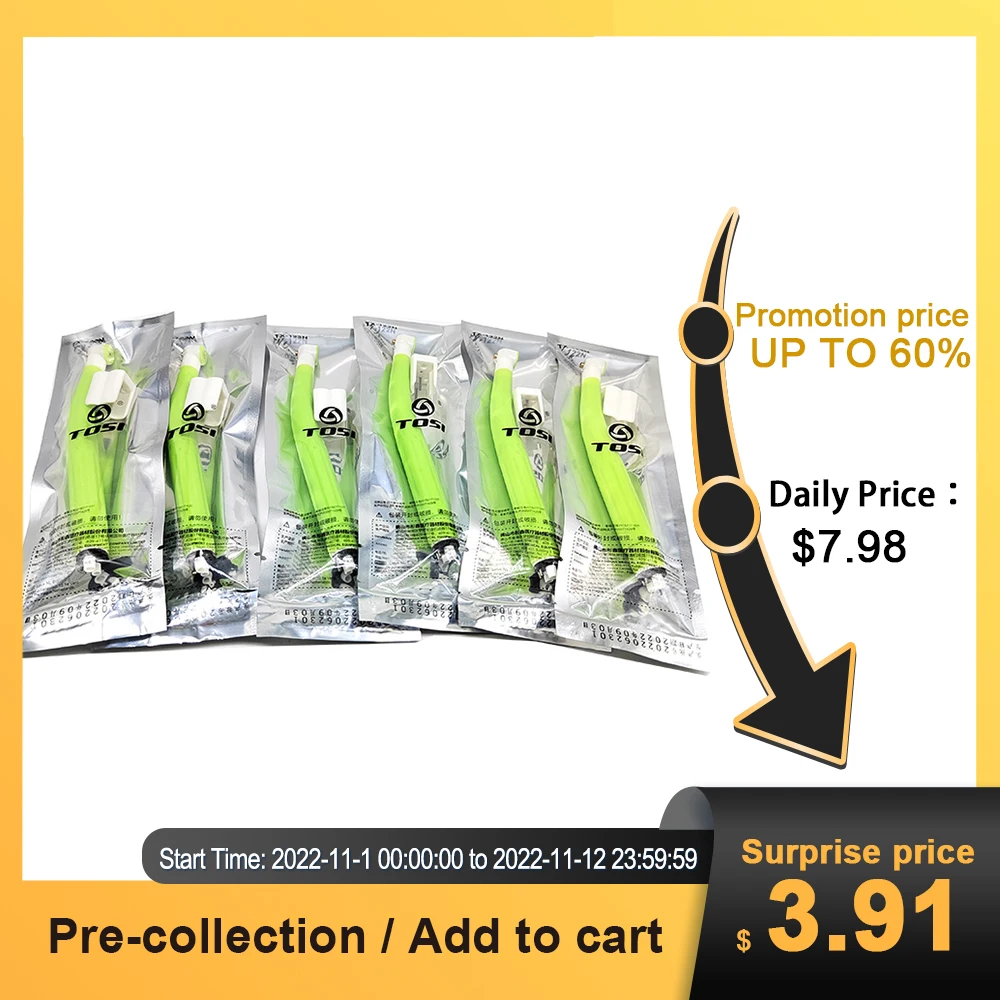 TOSI 50PCS New upgrade Dental Anti-infection Disposable Handpiece Green 2/4 Holes Single Water Spray personal use dntist tool
TOSI 50PCS New upgrade Dental Anti-infection Disposable Handpiece Green 2/4 Holes Single Water Spray personal use dntist tool