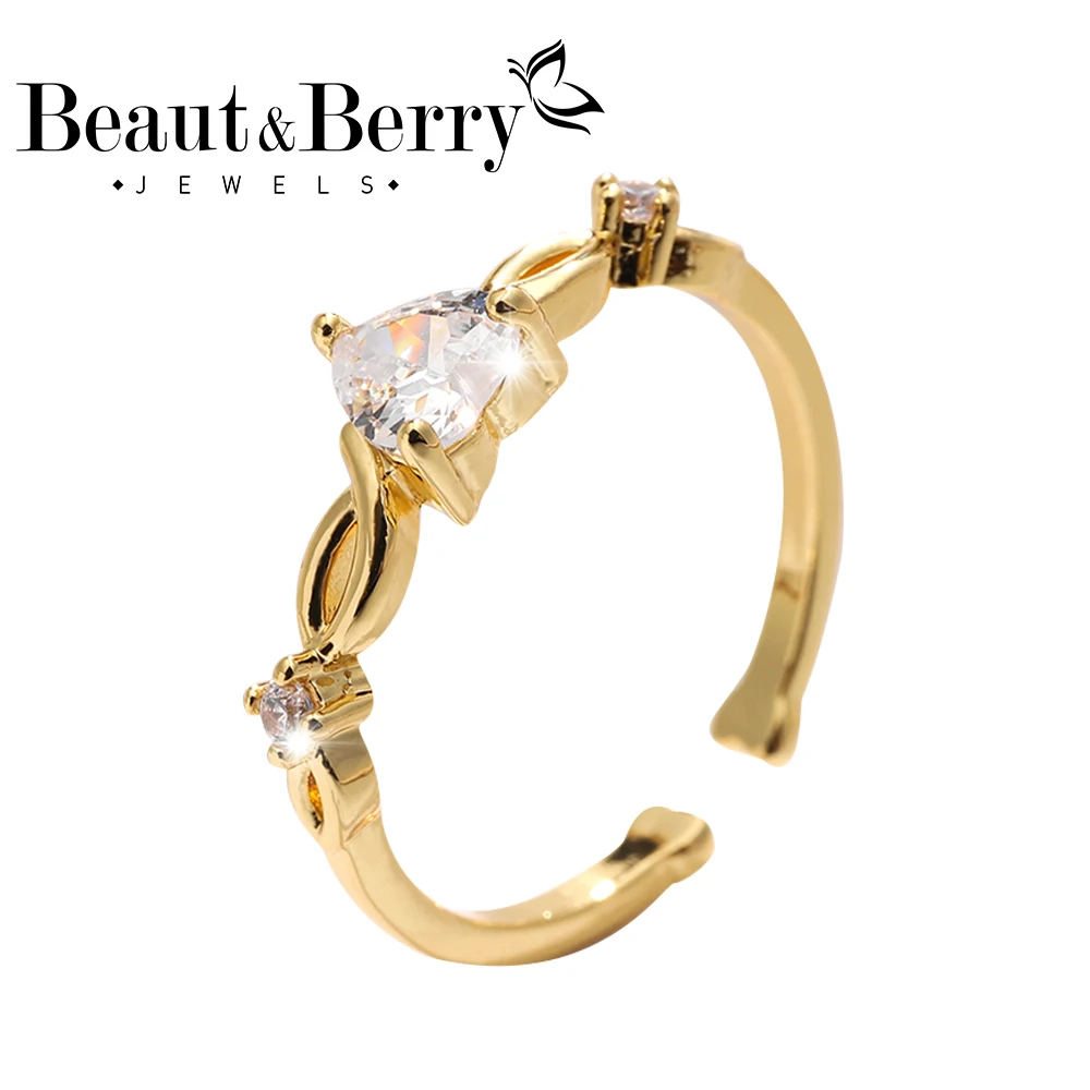 Beaut&Berry Women's refined shine Rings Copper Zircon Women's Rings Office Party Wedding Accessories Jewelry
Beaut&Berry Women's refined shine Rings Copper Zircon Women's Rings Office Party Wedding Accessories Jewelry