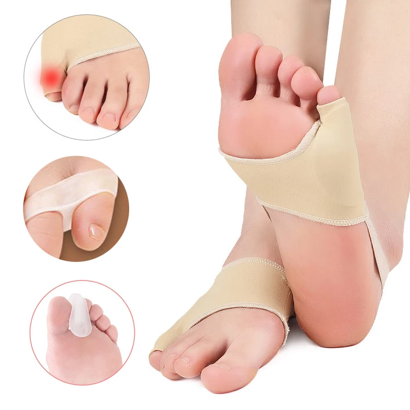 Soft Silicone Bunion Corrector Socks Thumb Hallux Valgus Protector Guard Toes Support Bunion Care Bandage Foot Care
Soft Silicone Bunion Corrector Socks Thumb Hallux Valgus Protector Guard Toes Support Bunion Care Bandage Foot Care