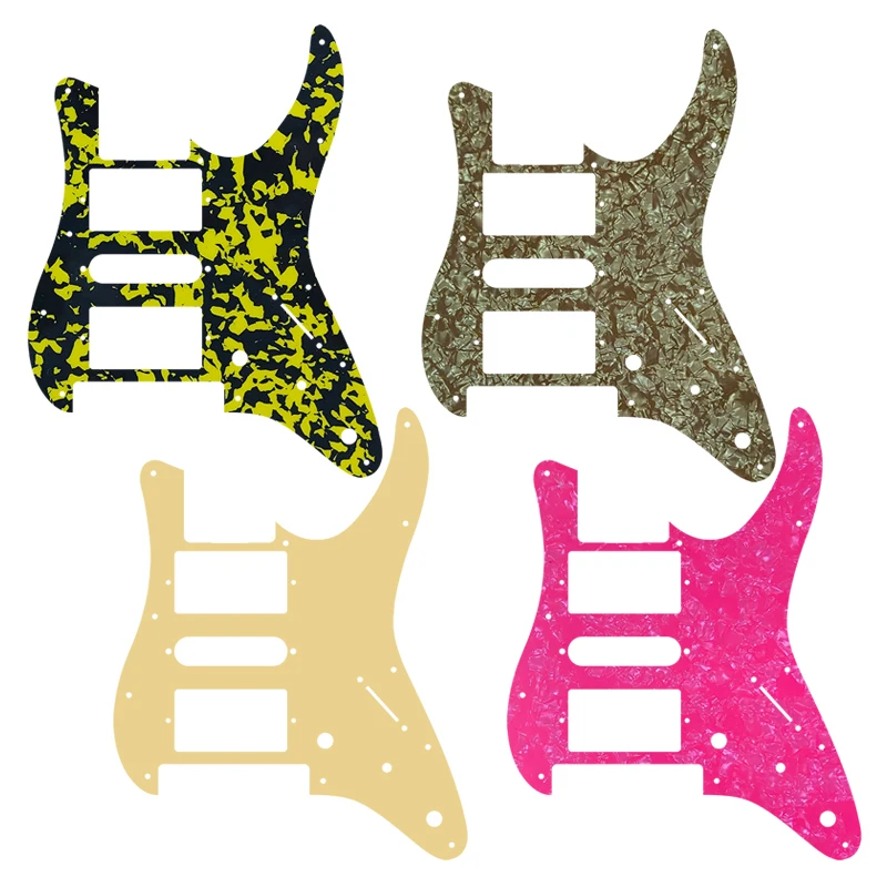 Xinyue Custom Guitar Parts - For SCHECTER HSH MIJ Strat Guitar Pickguard With Schecter HSH PAF Humbucker Many Colors 
Xinyue Custom Guitar Parts - For SCHECTER HSH MIJ Strat Guitar Pickguard With Schecter HSH PAF Humbucker Many Colors