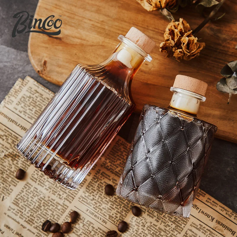 Vintage Cold Extraction Bottle Coffee Glass Small Wine Bottle Coffee Beverage Sealed Can 250ml Wine Bottle Milk Tea Bottle
Vintage Cold Extraction Bottle Coffee Glass Small Wine Bottle Coffee Beverage Sealed Can 250ml Wine Bottle Milk Tea Bottle