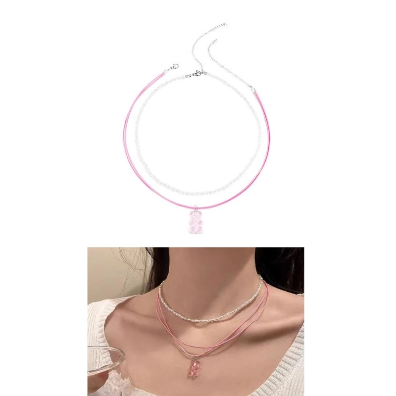 Cartoon Animal Charm Necklace Stackable Design Women Girls Clavicle Chain Gift 
Cartoon Animal Charm Necklace Stackable Design Women Girls Clavicle Chain Gift