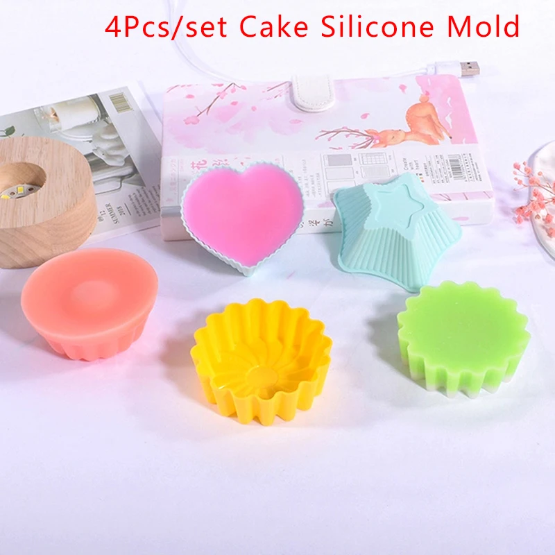 5Pcs Silicone Cake Mold Butterfly Muffin Cup Baking Pudding Jelly Cookies Mold Reusable Silicone Hear CupCake Molds
5Pcs Silicone Cake Mold Butterfly Muffin Cup Baking Pudding Jelly Cookies Mold Reusable Silicone Hear CupCake Molds