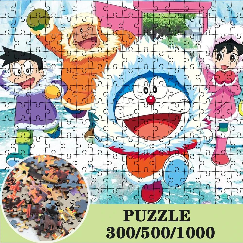 Puzzles for Adults 1000 Pieces Paper Jigsaw Puzzles Educational Intellectual Decompressing Doraemon Puzzle Game Toys Gift
Puzzles for Adults 1000 Pieces Paper Jigsaw Puzzles Educational Intellectual Decompressing Doraemon Puzzle Game Toys Gift