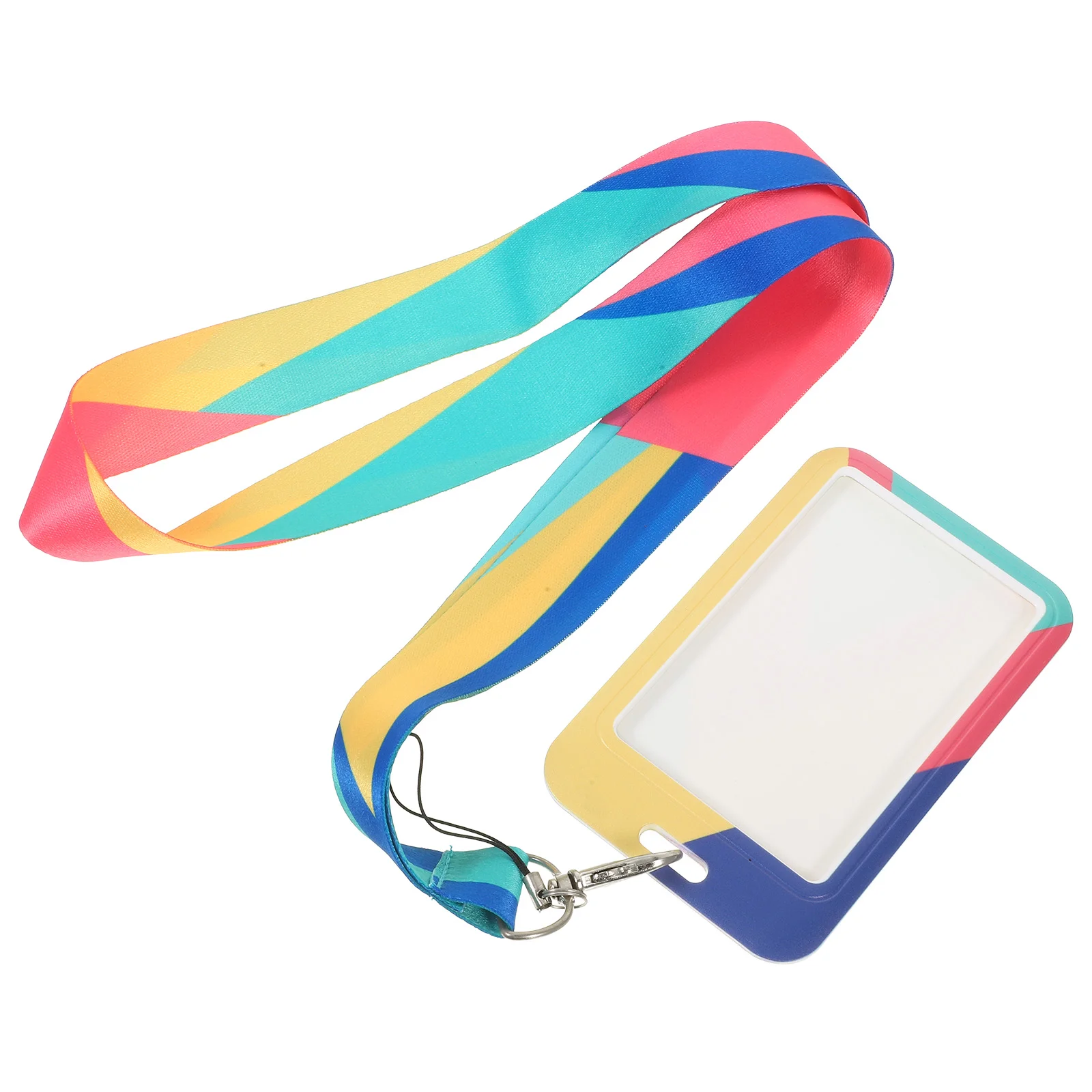 Portable Id Cards Holder Lanyard Hanging Neck Wallet Delicate Pattern Cover Polyester Name Tag Work
Portable Id Cards Holder Lanyard Hanging Neck Wallet Delicate Pattern Cover Polyester Name Tag Work
