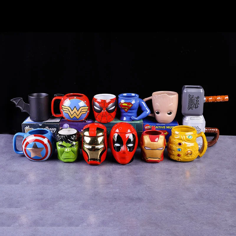 Кружка для воды Marvel, DC, Халк, танос, Человек-паук, Мужская крутая Студенческая дуплексная чашка, красивая керамическая чашка с ложкой, кружка ...
Кружка для воды Marvel, DC, Халк, танос, Человек-паук, Мужская крутая Студенческая дуплексная чашка, красивая керамическая чашка с ложкой, кружка ...