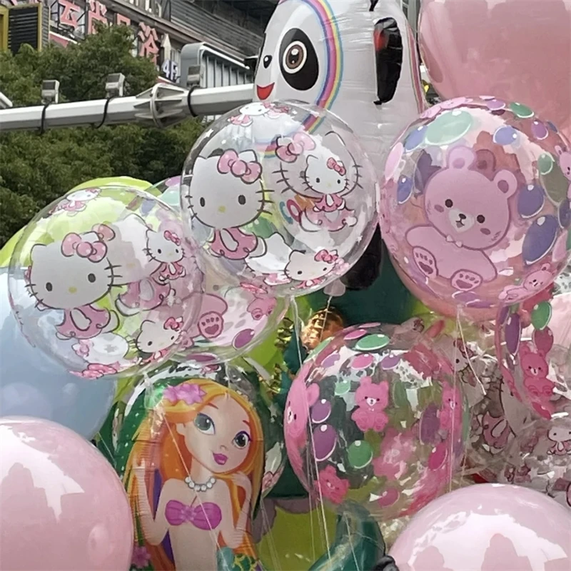 Sanrio Hello Kitty Cute Cartoon Kt Cat Transparent Balloon Kawaii Periphery Toy Adorkable Children's Outdoor Activities Toy Gift
Sanrio Hello Kitty Cute Cartoon Kt Cat Transparent Balloon Kawaii Periphery Toy Adorkable Children's Outdoor Activities Toy Gift