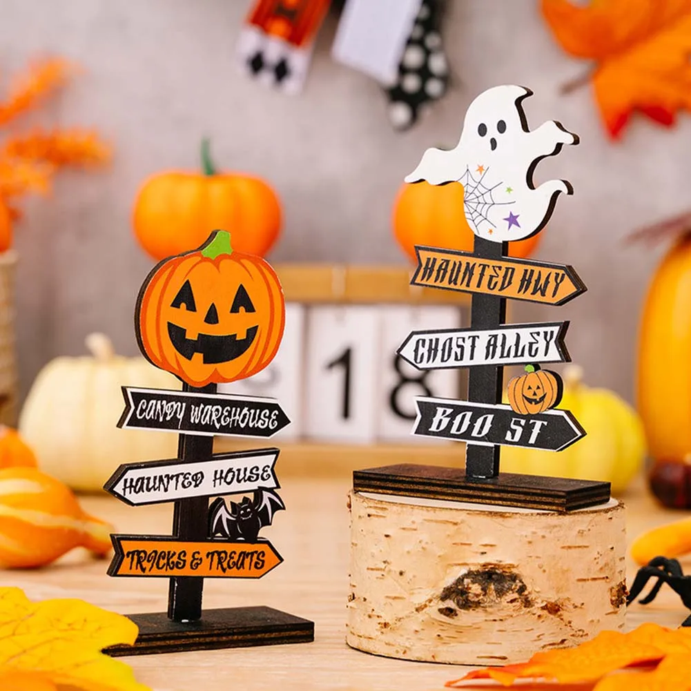 Halloween Home Decoration Wooden Ornaments Pumpkin Ghost Desktop Sign Tricks or Treats Decor for Home Office Shop Bar Restaurant
Halloween Home Decoration Wooden Ornaments Pumpkin Ghost Desktop Sign Tricks or Treats Decor for Home Office Shop Bar Restaurant