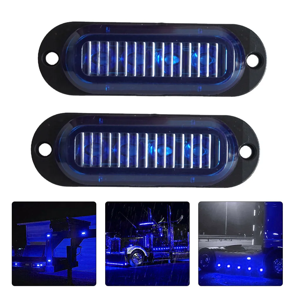 2X Blue Side Marker Clearance Trailer Truck RV Boat LED Light Waterproof 12/24V Car Accessories High Quality Side Marker Lights
2X Blue Side Marker Clearance Trailer Truck RV Boat LED Light Waterproof 12/24V Car Accessories High Quality Side Marker Lights