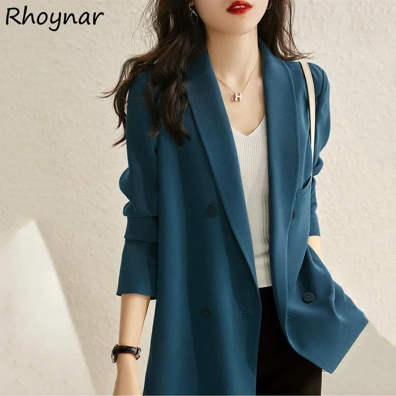 Blazers Women Spring Shawl Collar Slim Simple Casual All-match Fashion Ulzzang Elegant Stylish Top Single Breasted Ins New Solid 
Blazers Women Spring Shawl Collar Slim Simple Casual All-match Fashion Ulzzang Elegant Stylish Top Single Breasted Ins New Solid