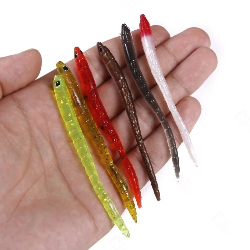 10pcs Proleurre Fishing Worm Soft Lures Jig Wobblers 9cm 2g Easy Shiner for Carp Bass Artificial Double Colors Silicone Swimbait
10pcs Proleurre Fishing Worm Soft Lures Jig Wobblers 9cm 2g Easy Shiner for Carp Bass Artificial Double Colors Silicone Swimbait