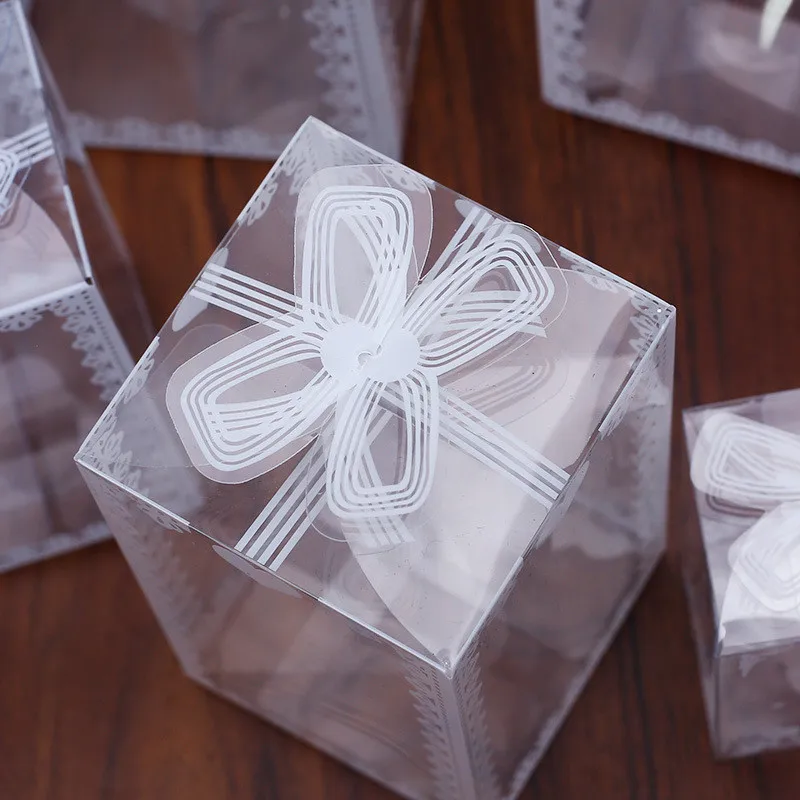 5pcs/lot Clear PVC Gift Packing Box Cake Candy Cookie Transparent Gift Boxes Wedding Birthday Party Favor Wrapping Supplies
5pcs/lot Clear PVC Gift Packing Box Cake Candy Cookie Transparent Gift Boxes Wedding Birthday Party Favor Wrapping Supplies