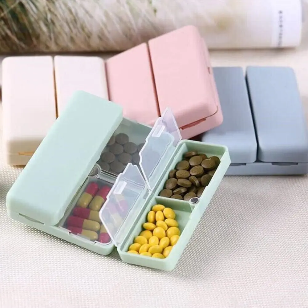 1PCS Travel With Dual Lid 7 Compartments Portable Weekly Folding Pill Organizer Pill Case Box
1PCS Travel With Dual Lid 7 Compartments Portable Weekly Folding Pill Organizer Pill Case Box