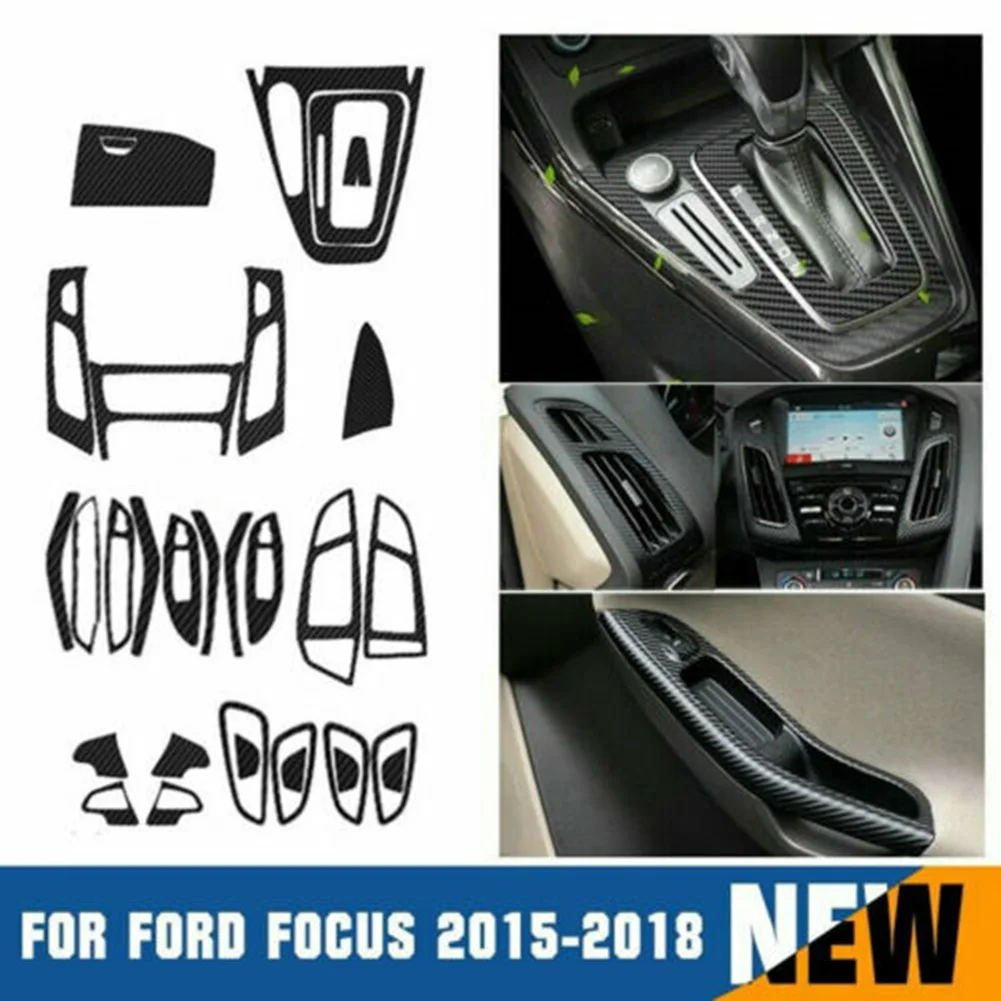 29pcs For Ford Focus 2015-2018 Carbon Fiber Vinyl Air Vent Outlet Sticker Trim Interior Trim Vinyl Decal Kit
29pcs For Ford Focus 2015-2018 Carbon Fiber Vinyl Air Vent Outlet Sticker Trim Interior Trim Vinyl Decal Kit
