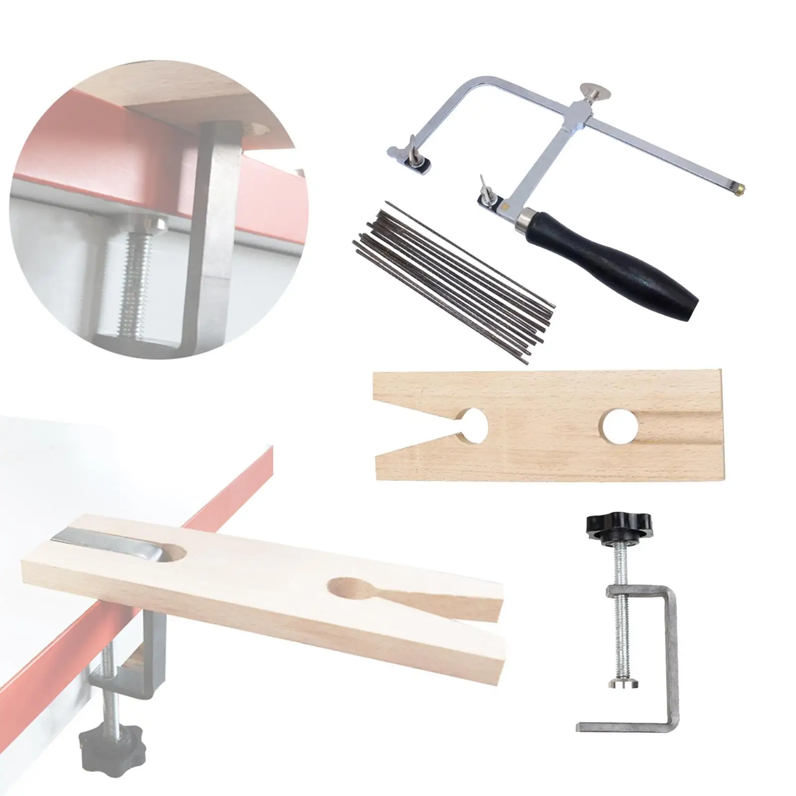Professional Saw Bow Jewelry Wire Carved U-shaped Handle Saw Frame for Jewelry Processing Making Portable Jeweler Tools
Professional Saw Bow Jewelry Wire Carved U-shaped Handle Saw Frame for Jewelry Processing Making Portable Jeweler Tools