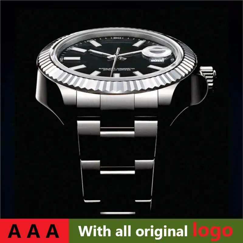 

Men's 2813 movement Watch Stainless Steel Waterproof Automatic Mechanical Watches Sapphire 904L Goog