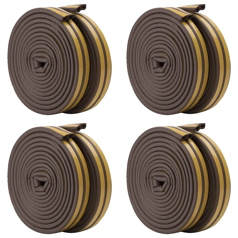 8 Roll EVA Seal Weather Strip Foam Tape D Type 10M Doors Windows Draught Excluder Anti-Collision Seal Strips
8 Roll EVA Seal Weather Strip Foam Tape D Type 10M Doors Windows Draught Excluder Anti-Collision Seal Strips