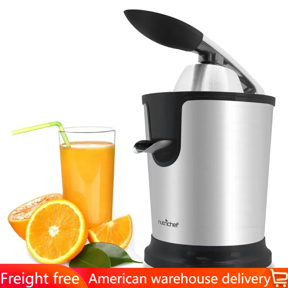 Stainless Steel Electric Juice Press-Citrus Squeezer Masticating Machine w/ 160W Power
Stainless Steel Electric Juice Press-Citrus Squeezer Masticating Machine w/ 160W Power