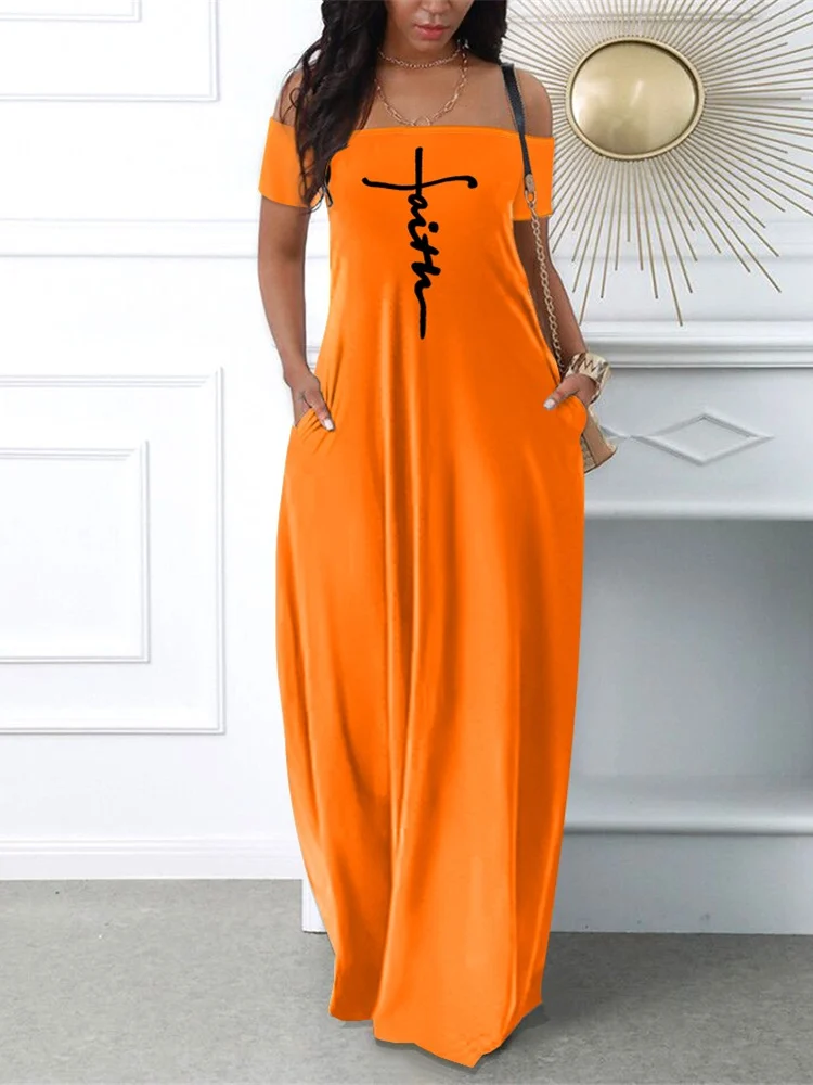 Mandylandy Women Elegant Letter Print Loose Dress Fashion Female Y2K Bohemian Off Shoulder High Waist Long Maxi Dress Streetwear
Mandylandy Women Elegant Letter Print Loose Dress Fashion Female Y2K Bohemian Off Shoulder High Waist Long Maxi Dress Streetwear