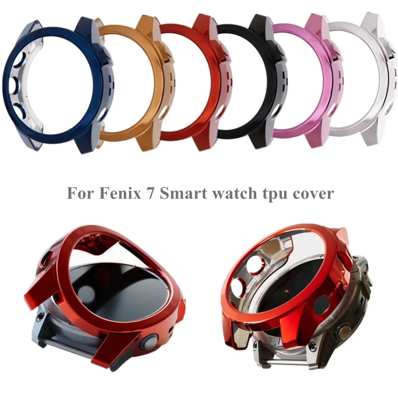 Противоударный чехол для смарт-часов Garmin Fenix 7 /Fenix 7S /Fenix 7X, гибкий защитный чехол, моющийся чехол E8BE
Противоударный чехол для смарт-часов Garmin Fenix 7 /Fenix 7S /Fenix 7X, гибкий защитный чехол, моющийся чехол E8BE