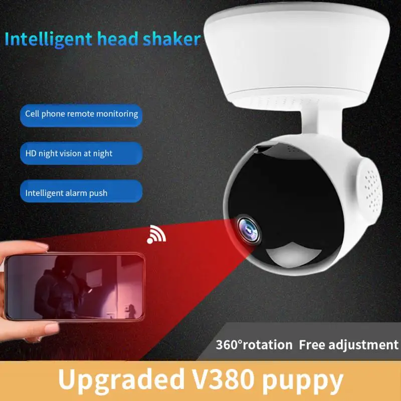 720P Smart New V380PROIP Camera Home Indoor CCTV WiFi Wireless Security Monitor Baby Pet Alarm Night Vision Surveillance Camera
720P Smart New V380PROIP Camera Home Indoor CCTV WiFi Wireless Security Monitor Baby Pet Alarm Night Vision Surveillance Camera