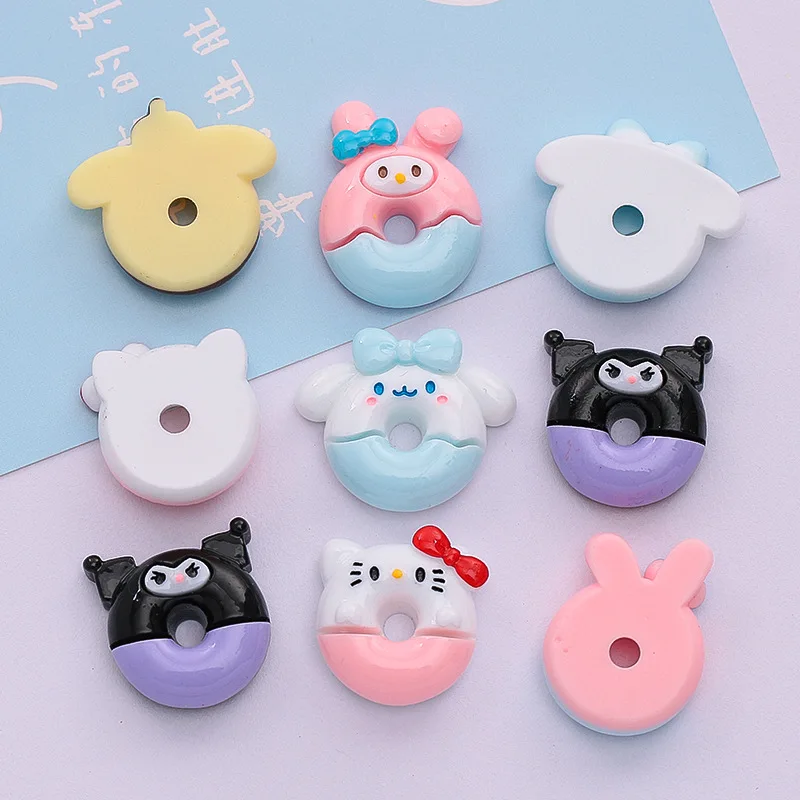 10 шт. аниме «сделай сам» аксессуары ручной работы Kawaii Мультфильм Kuromi Kt Melody имитация пончика чехол для телефона чашка пластырь полимерные ук... 
10 шт. аниме «сделай сам» аксессуары ручной работы Kawaii Мультфильм Kuromi Kt Melody имитация пончика чехол для телефона чашка пластырь полимерные ук...