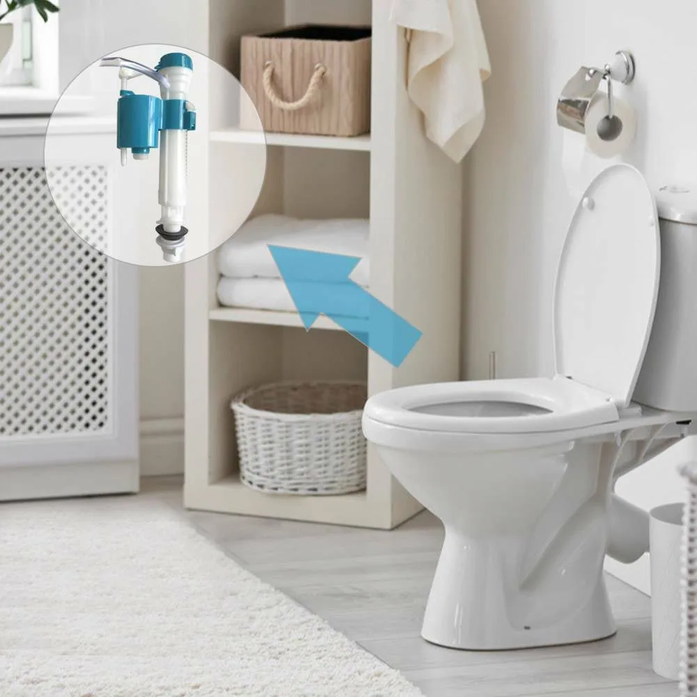 Universal Toilet Water Tank Filling Valve Water Inlet Valve Angle Valve Bathroom Accessories Manual Pressing Silent Water-Saving
Universal Toilet Water Tank Filling Valve Water Inlet Valve Angle Valve Bathroom Accessories Manual Pressing Silent Water-Saving