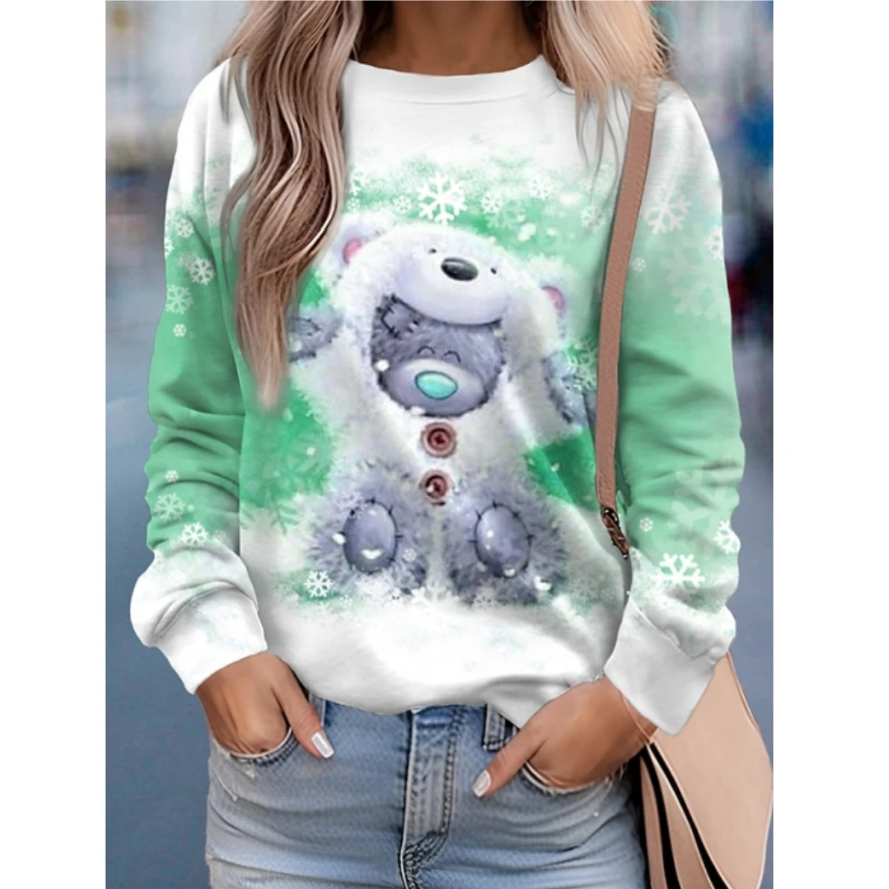 Лидер продаж, Женская осенне-зимняя толстовка с рождественским принтом Санта-Клауса, Женская Классическая Толстовка в стиле хип-хоп большого размера 2024, топы, одежда 
Лидер продаж, Женская осенне-зимняя толстовка с рождественским принтом Санта-Клауса, Женская Классическая Толстовка в стиле хип-хоп большого размера 2024, топы, одежда
