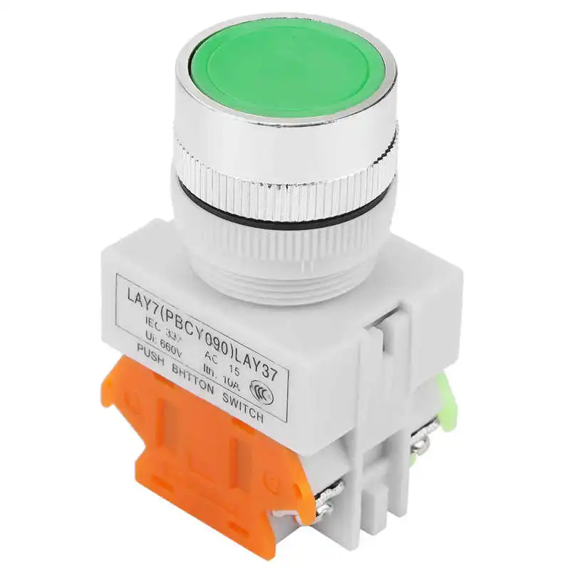 Auto Reset Flat Head button switch power Momentary Switch reset point move round flat head symbol switch 22mm
Auto Reset Flat Head button switch power Momentary Switch reset point move round flat head symbol switch 22mm