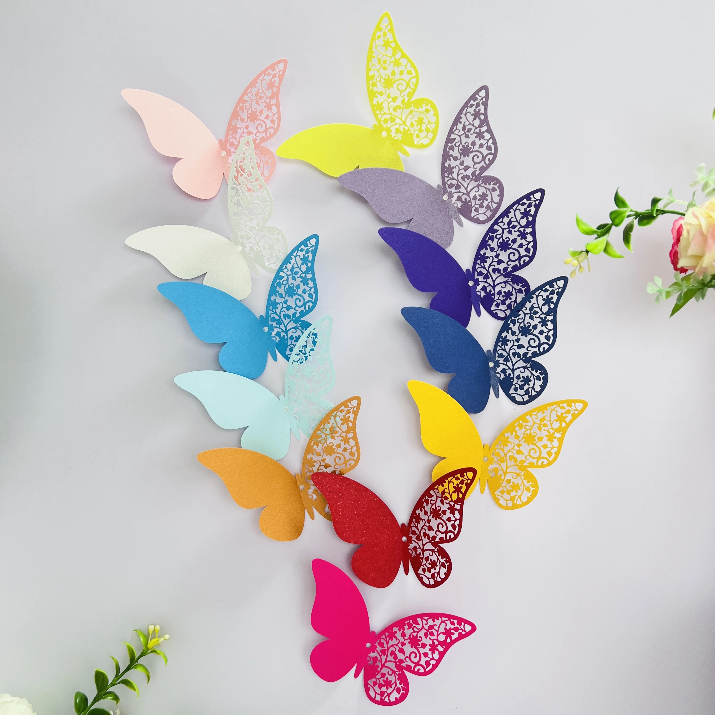 12pcs Mixed Color Butterflies Wall Stickers for Home Kids Rooms Living Room Fridge Sticker Decor DIY Decoration
12pcs Mixed Color Butterflies Wall Stickers for Home Kids Rooms Living Room Fridge Sticker Decor DIY Decoration