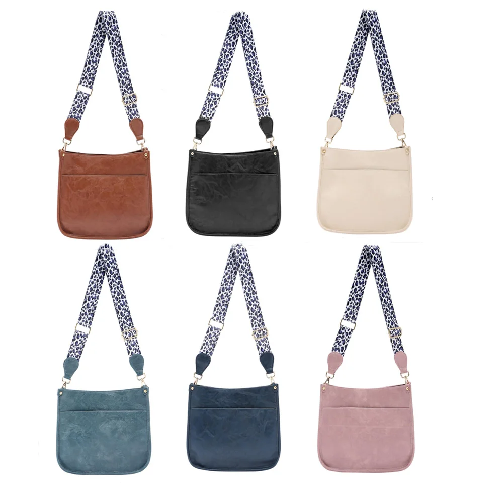 New PU bag leopard print shoulder strap messenger bag fashion solid color single shoulder bag retro travel women's bag
New PU bag leopard print shoulder strap messenger bag fashion solid color single shoulder bag retro travel women's bag