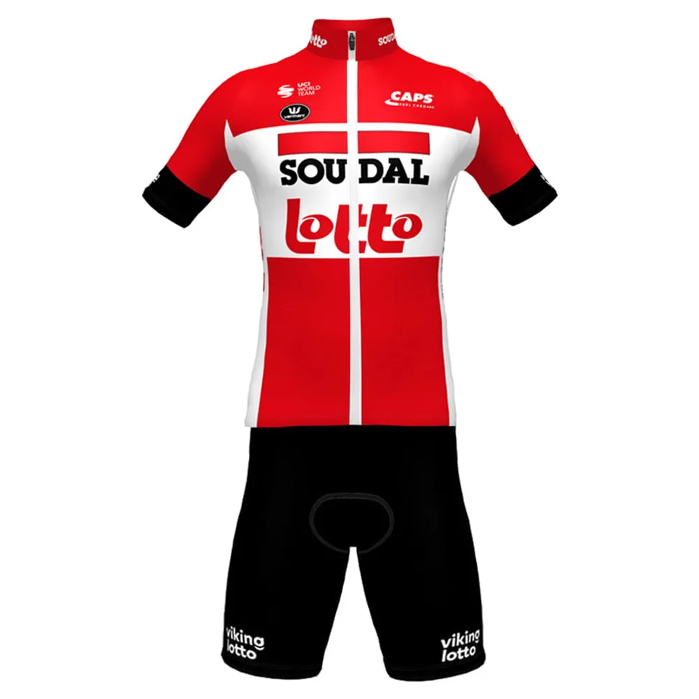 LOTTO SOUDAL 2022 cycling-set (jersey short sleeve + bibshort) - professional cycling team
LOTTO SOUDAL 2022 cycling-set (jersey short sleeve + bibshort) - professional cycling team