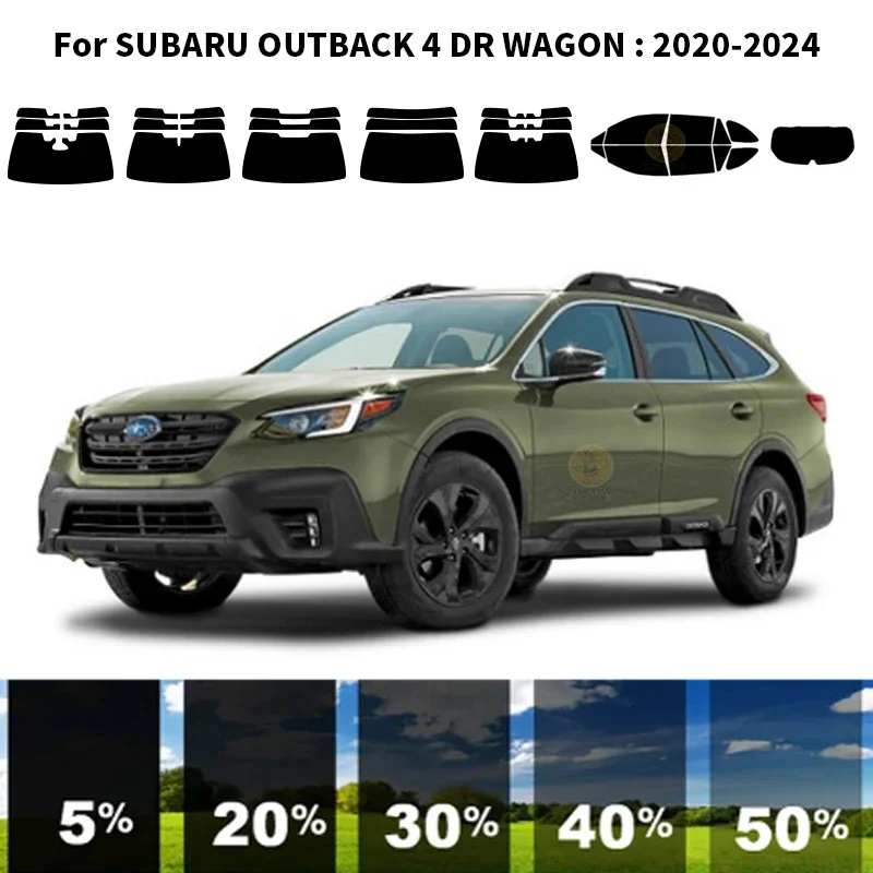 

Нанокерамическая Автомобильная УФ-пленка Precut для окна, автомобильная пленка для окна для SUBARU OUTBACK 4 DR WAGON 2020-2024