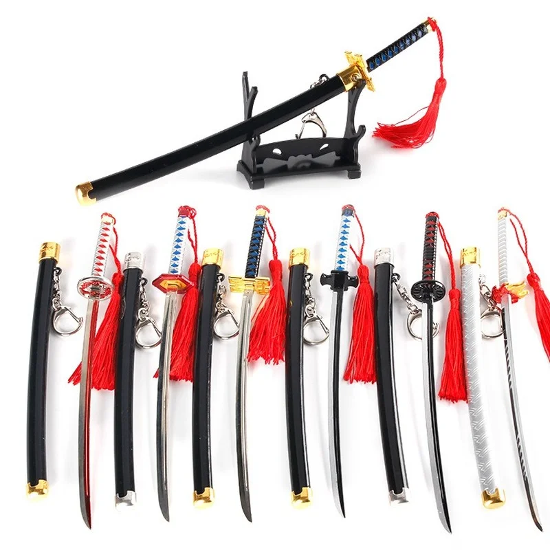 Hot Anime Demon Slayer Weapon Model Kamado Tanjirou Pop-up Sword Knife Cosplay Costumes Props Key Chain Ornaments
Hot Anime Demon Slayer Weapon Model Kamado Tanjirou Pop-up Sword Knife Cosplay Costumes Props Key Chain Ornaments