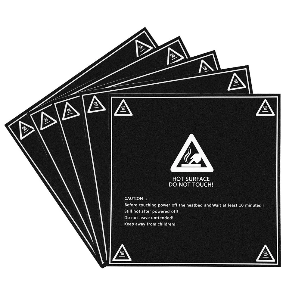 Heated Bed Sticker Printing Build Sheets Plate Tape Platform Sticker 3D Printing Build Surface Sheets for 3D Printer CR-10/10S
Heated Bed Sticker Printing Build Sheets Plate Tape Platform Sticker 3D Printing Build Surface Sheets for 3D Printer CR-10/10S