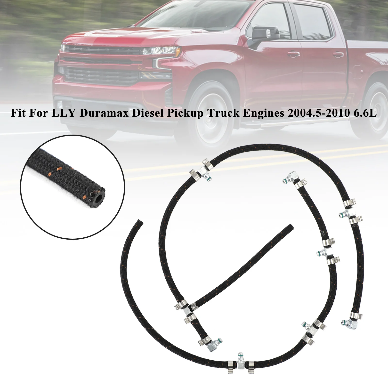 Topteng Fuel Injector Return Line Kit Fit For Duramax 2004-2010 6.6L Diesel Truck Engines
Topteng Fuel Injector Return Line Kit Fit For Duramax 2004-2010 6.6L Diesel Truck Engines