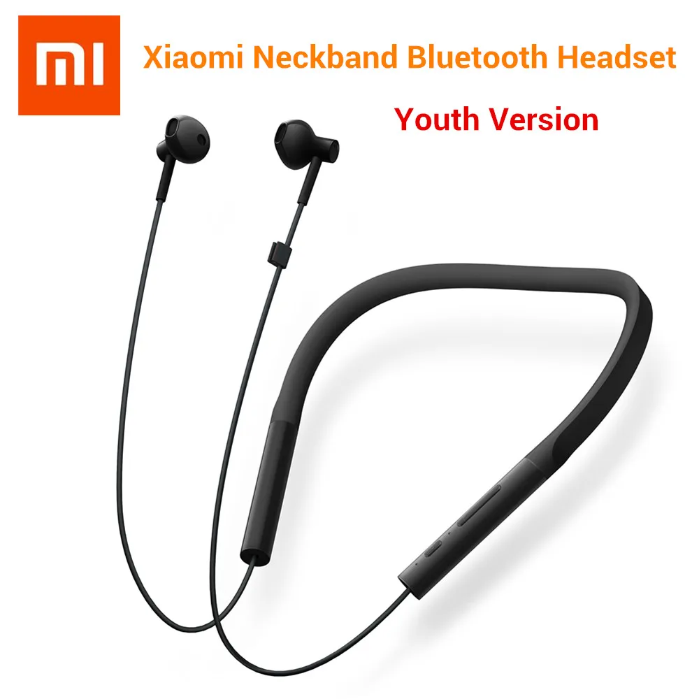 Original Xiaomi Collar Bluetooth Headset Youth Version New Neckband Sports Earphone Fast Charge Mi Wireless Headphone
Original Xiaomi Collar Bluetooth Headset Youth Version New Neckband Sports Earphone Fast Charge Mi Wireless Headphone